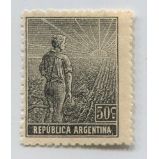 ARGENTINA 1912 GJ 348 ESTAMPILLA NUEVA CON GOMA RARA U$ 80
